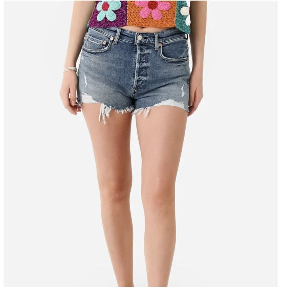 Citizens of Humanity Annabelle Short Denim Shorts In Sybil Jean Shorts 28 New